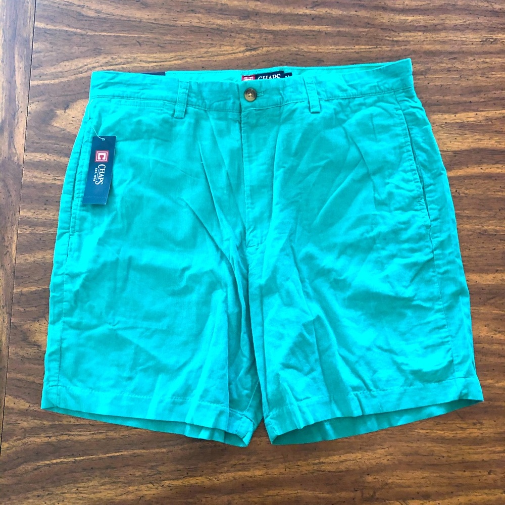 NEW Men’s Chaps Flat Front Shorts Sz. 34 NWT